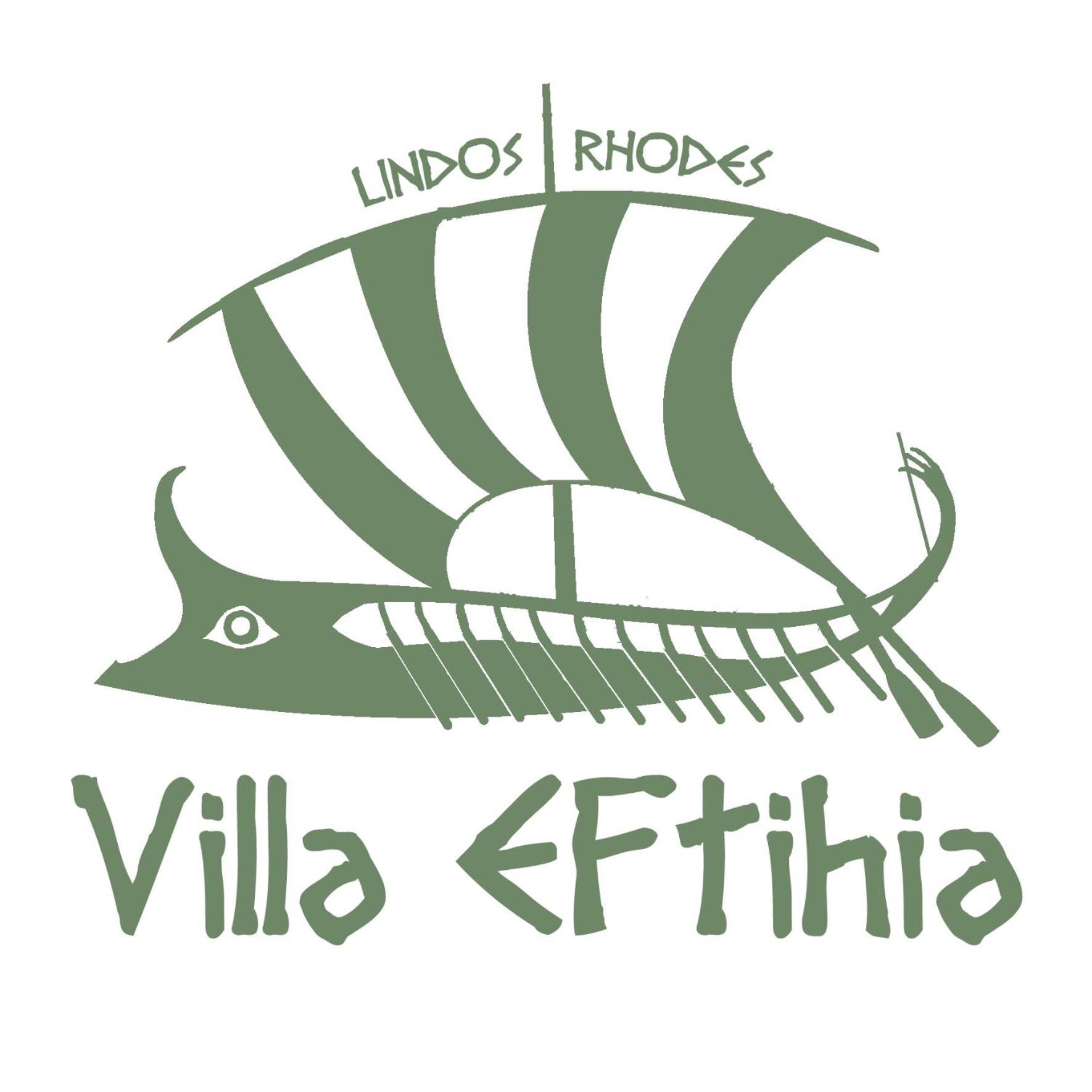 Villa Eftihia In Lindos ภายนอก รูปภาพ
