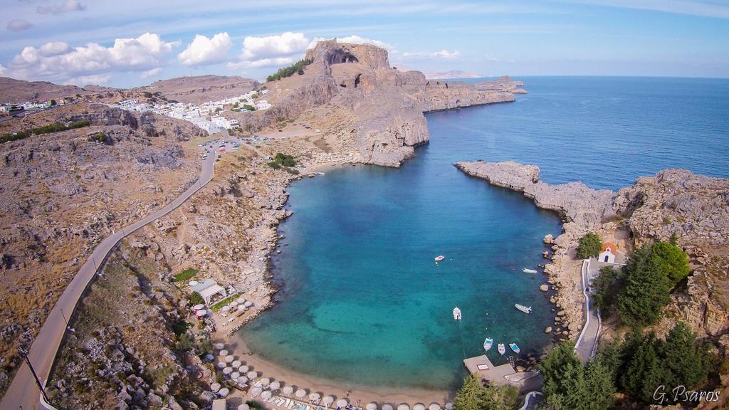 Villa Eftihia In Lindos ภายนอก รูปภาพ