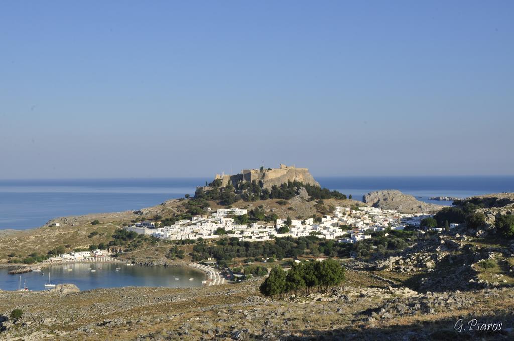 Villa Eftihia In Lindos ภายนอก รูปภาพ