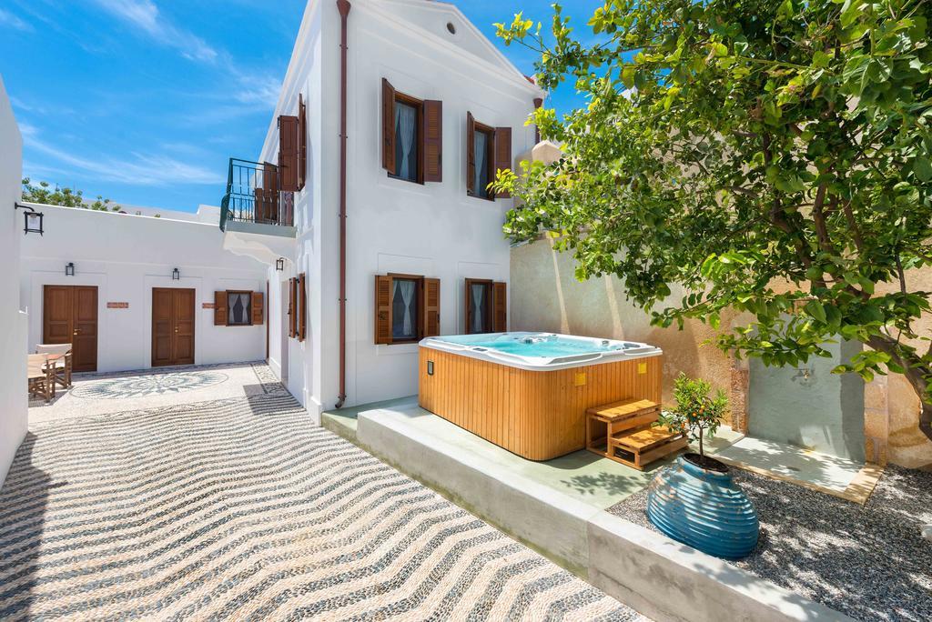 Villa Eftihia In Lindos ภายนอก รูปภาพ