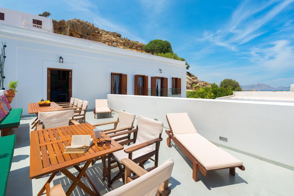 Villa Eftihia In Lindos ภายนอก รูปภาพ